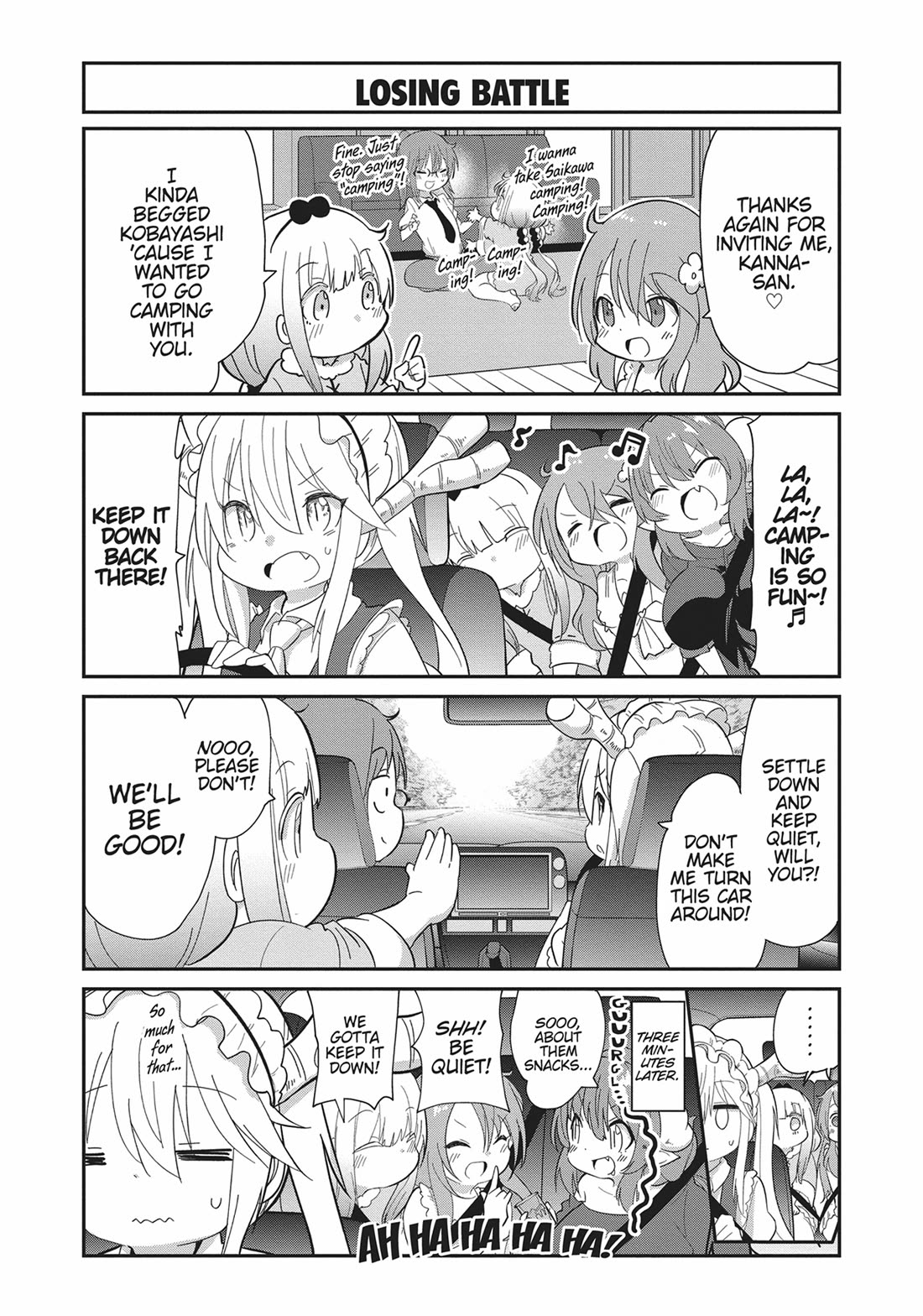 Kobayashi-san Chi no Maid Dragon: Kanna no Nichijou Chapter 107 page 14 - Chapter 107