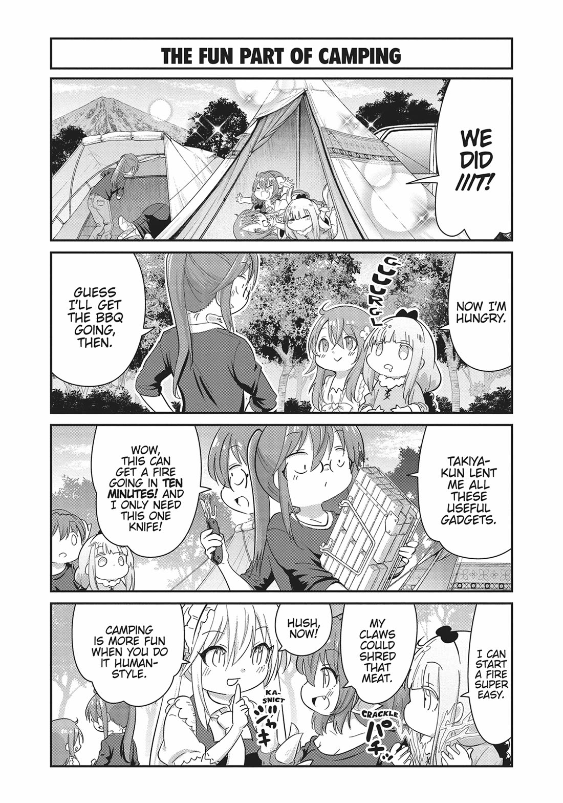 Kobayashi-san Chi no Maid Dragon: Kanna no Nichijou Chapter 107 page 17 - Chapter 107