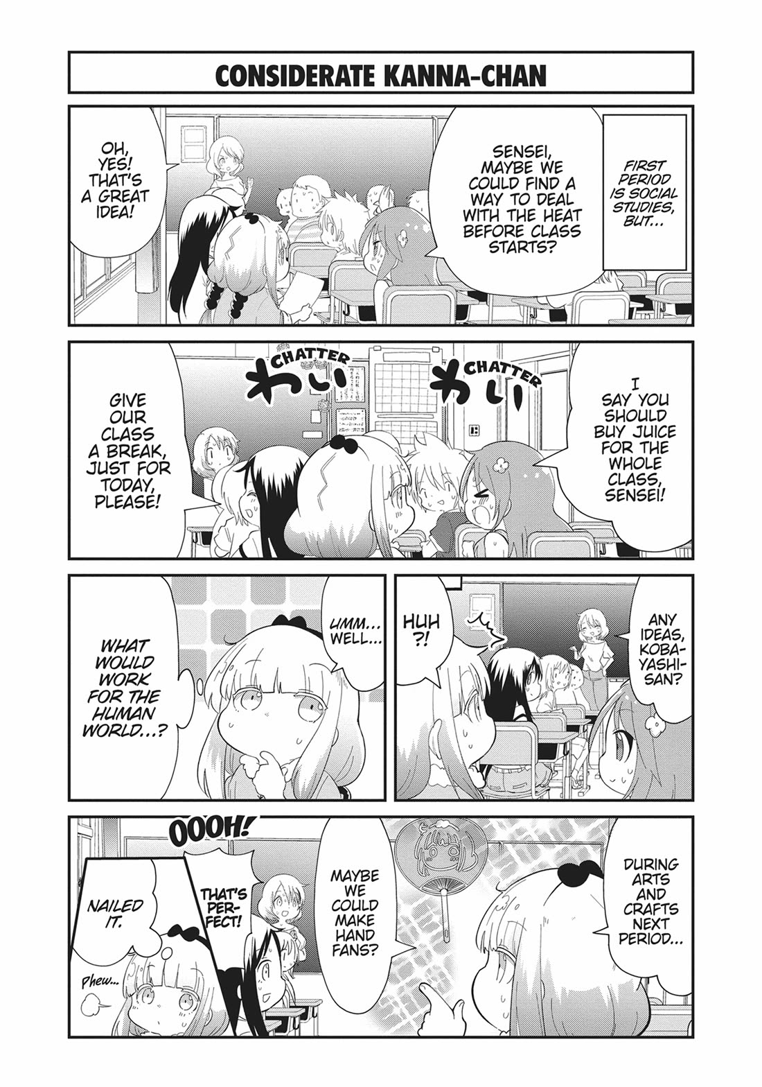 Kobayashi-san Chi no Maid Dragon: Kanna no Nichijou Chapter 107 page 3 - Chapter 107