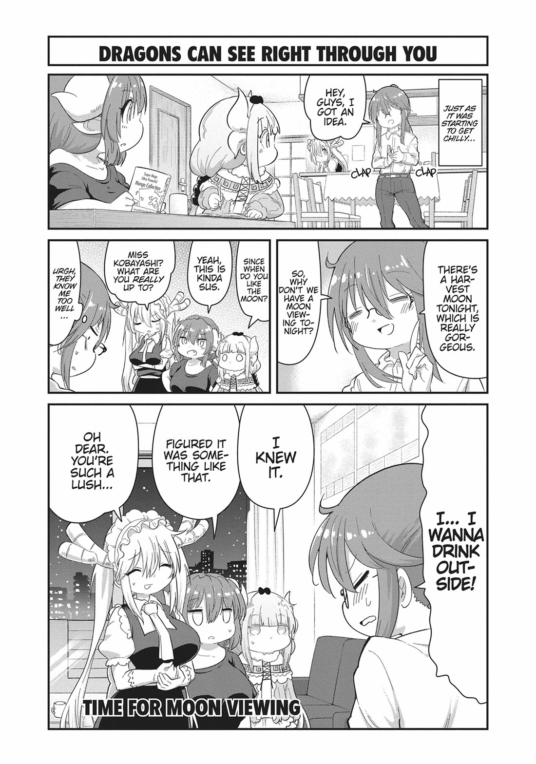Kobayashi-san Chi no Maid Dragon: Kanna no Nichijou Chapter 108 page 1 - Chapter 108
