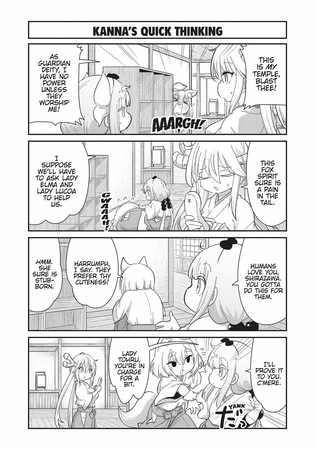 Kobayashi-san Chi no Maid Dragon: Kanna no Nichijou Chapter 109 page 21 - Chapter 109