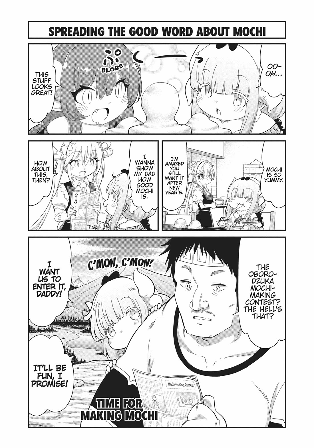 Kobayashi-san Chi no Maid Dragon: Kanna no Nichijou Chapter 110 page 1 - Chapter 110