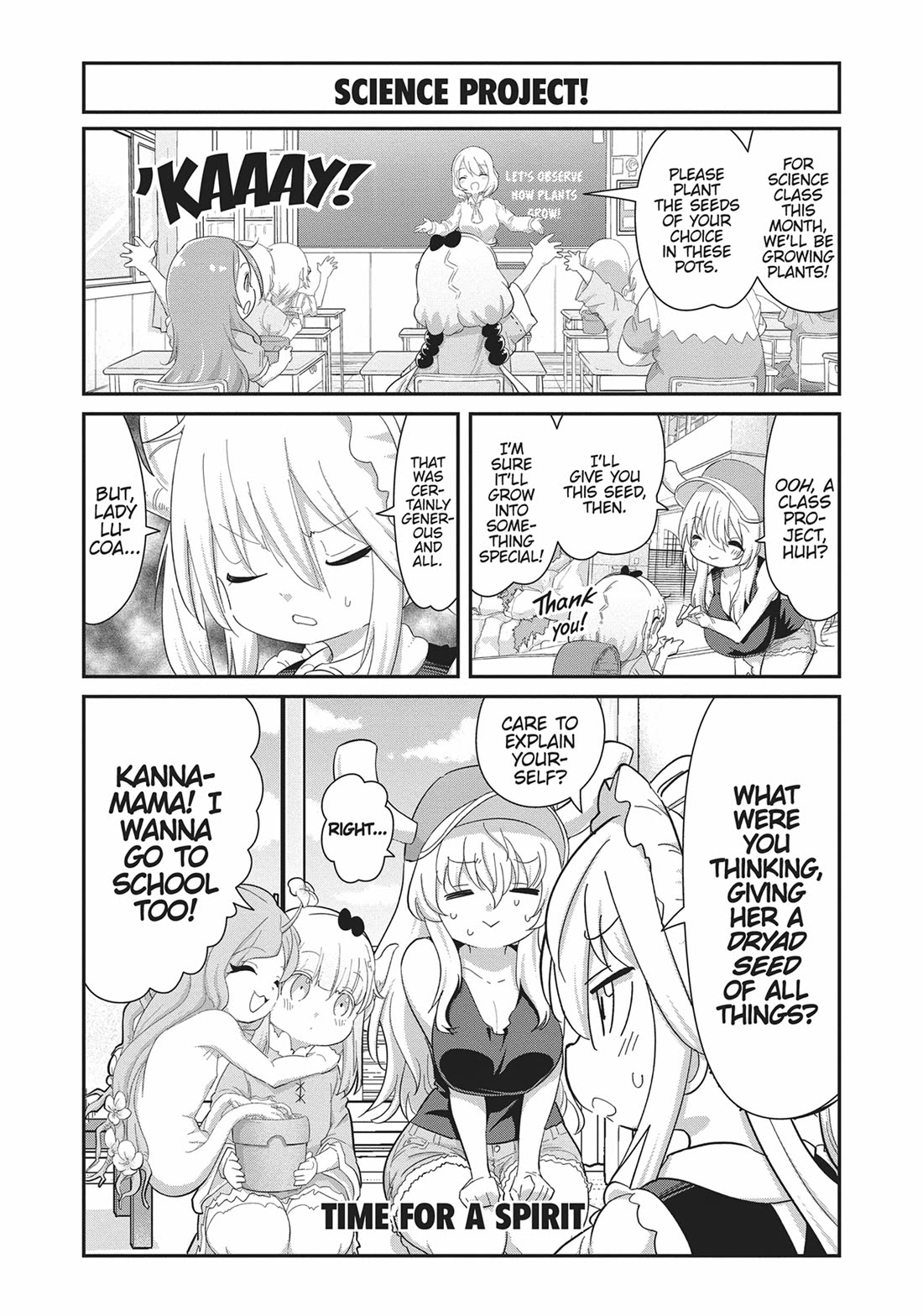 Kobayashi-san Chi no Maid Dragon: Kanna no Nichijou Chapter 111 page 1 - Chapter 111