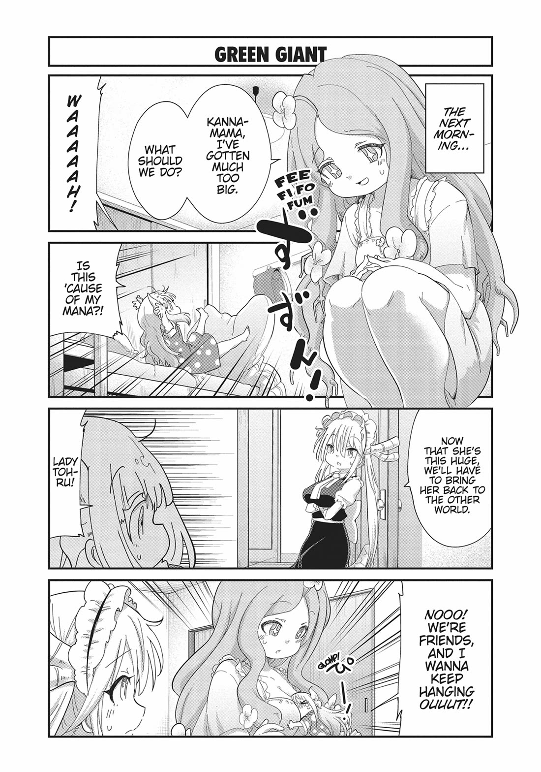 Kobayashi-san Chi no Maid Dragon: Kanna no Nichijou Chapter 111 page 10 - Chapter 111
