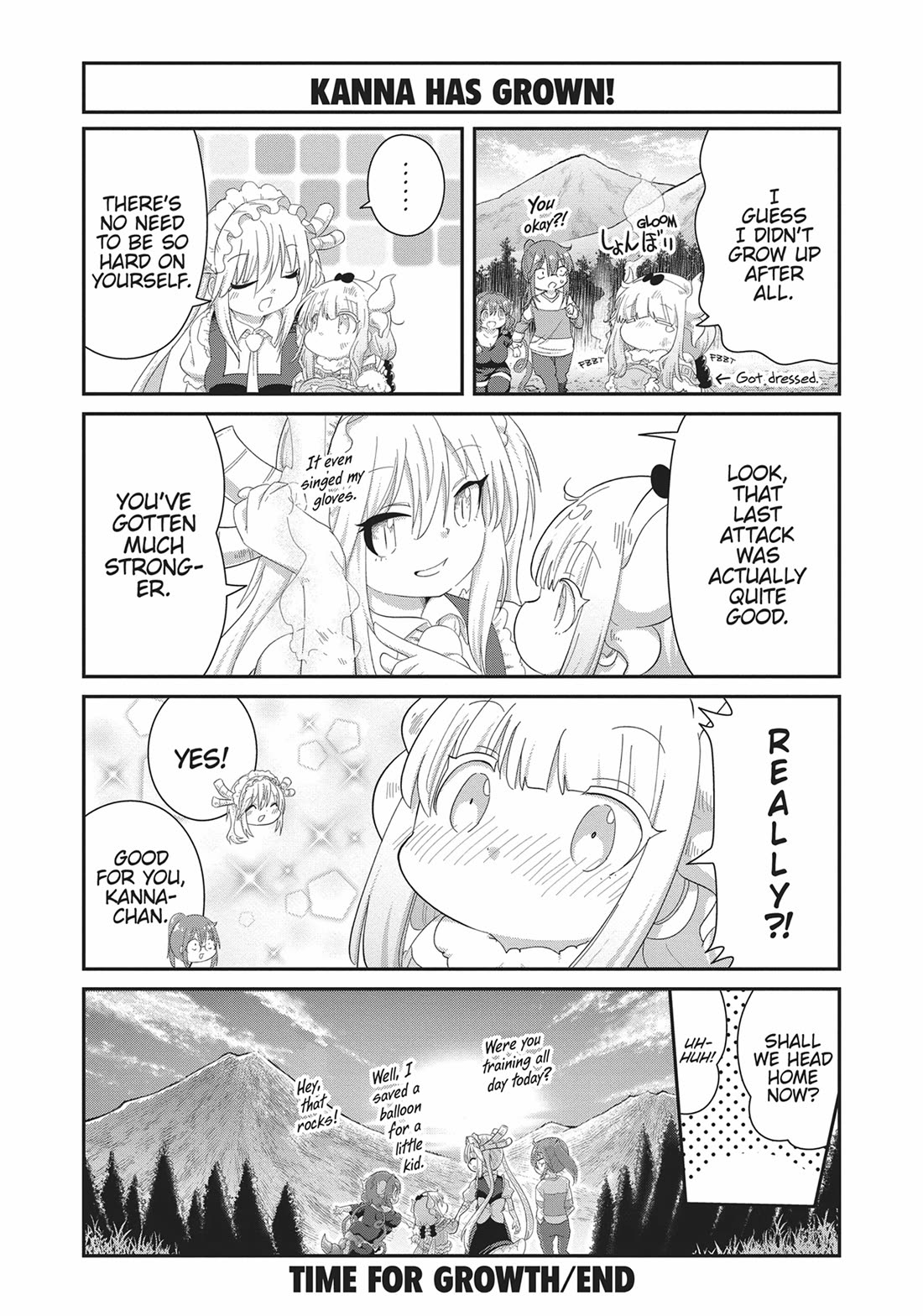 Kobayashi-san Chi no Maid Dragon: Kanna no Nichijou Chapter 112 page 12 - Chapter 112