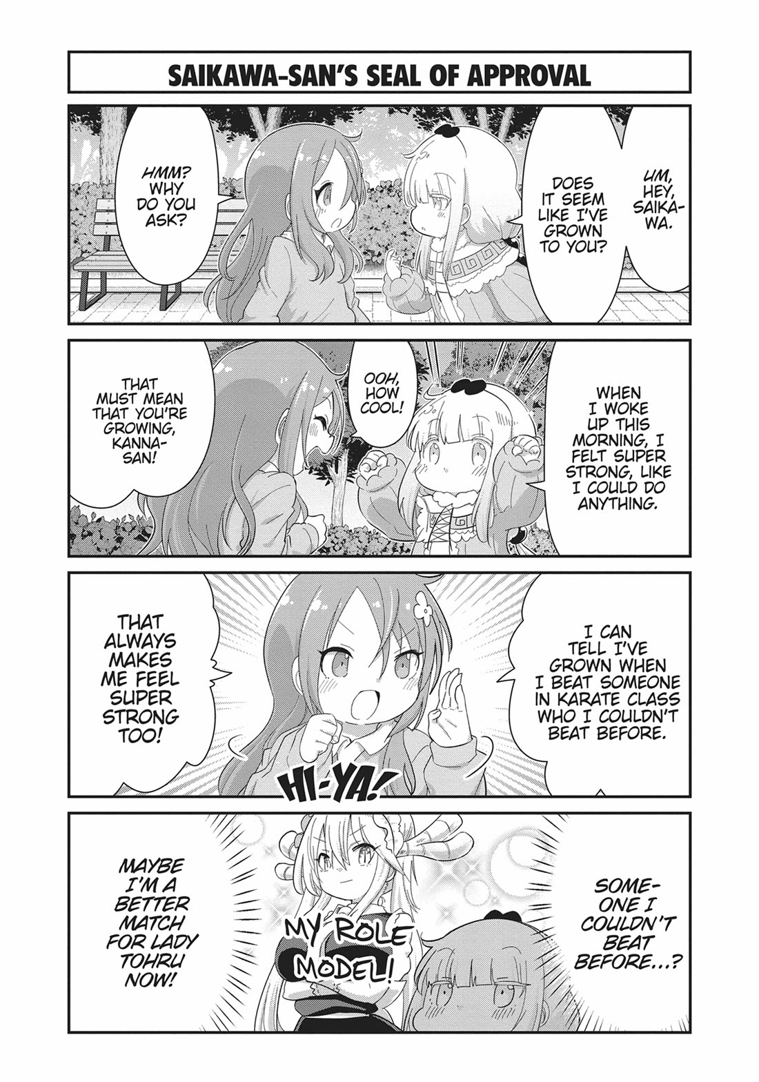 Kobayashi-san Chi no Maid Dragon: Kanna no Nichijou Chapter 112 page 7 - Chapter 112