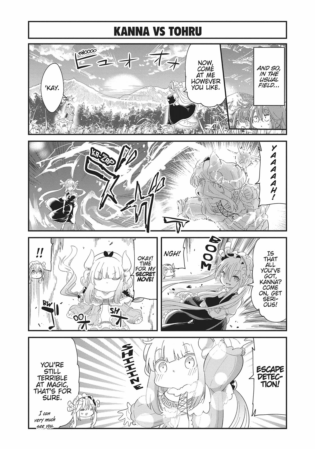 Kobayashi-san Chi no Maid Dragon: Kanna no Nichijou Chapter 112 page 9 - Chapter 112