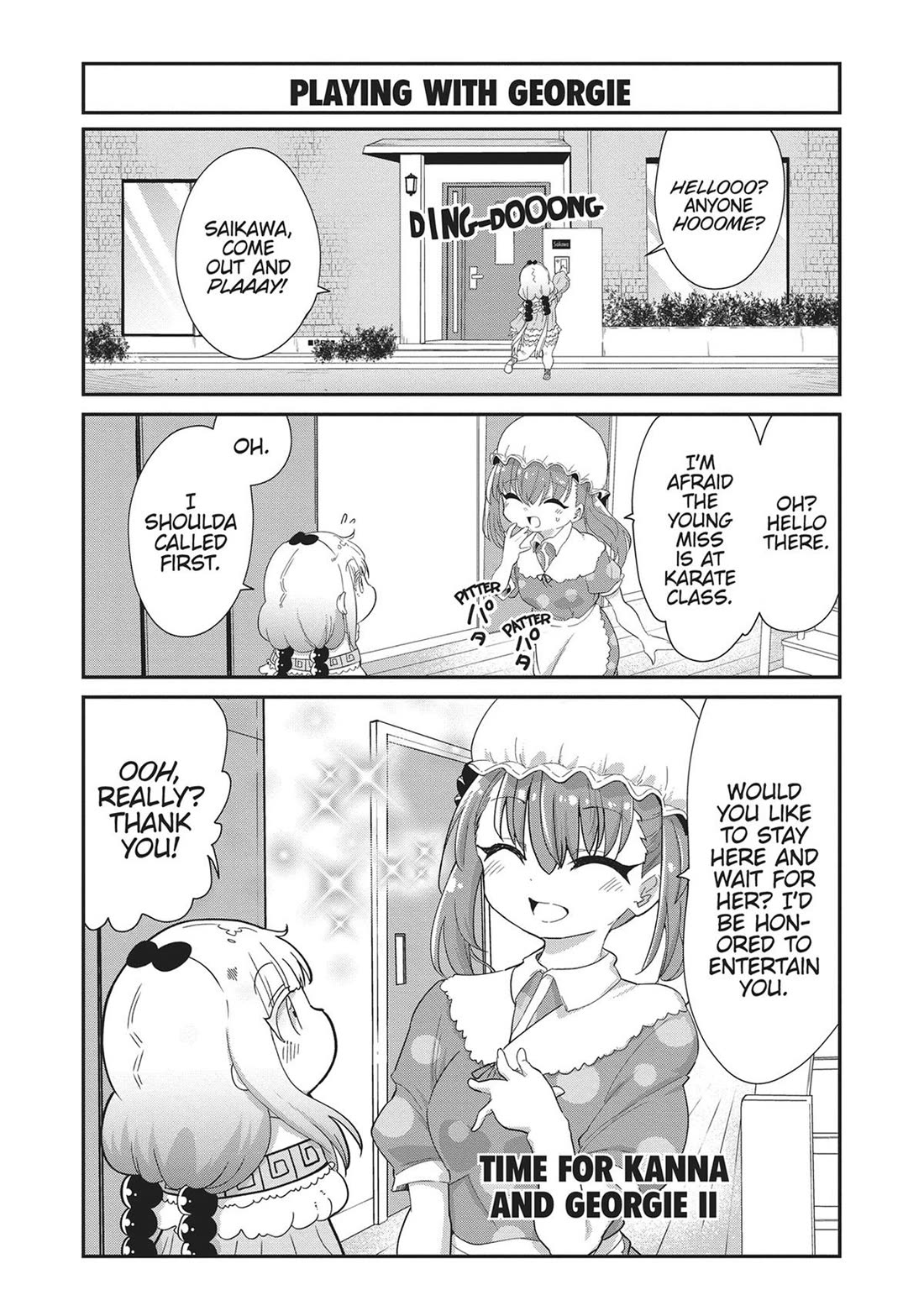 Kobayashi-san Chi no Maid Dragon: Kanna no Nichijou Chapter 117 page 1 - Chapter 117