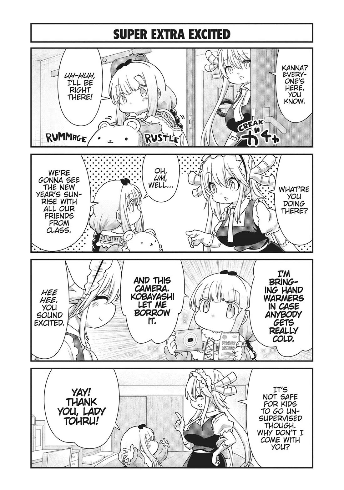 Kobayashi-san Chi no Maid Dragon: Kanna no Nichijou Chapter 120 page 3 - Chapter 120