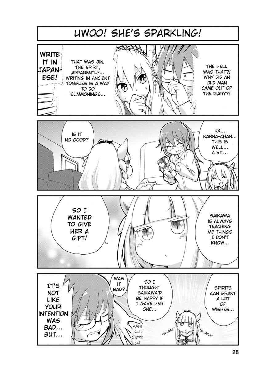 Kobayashi-san Chi no Maid Dragon: Kanna no Nichijou Chapter 2 page 8 - Chapter 2