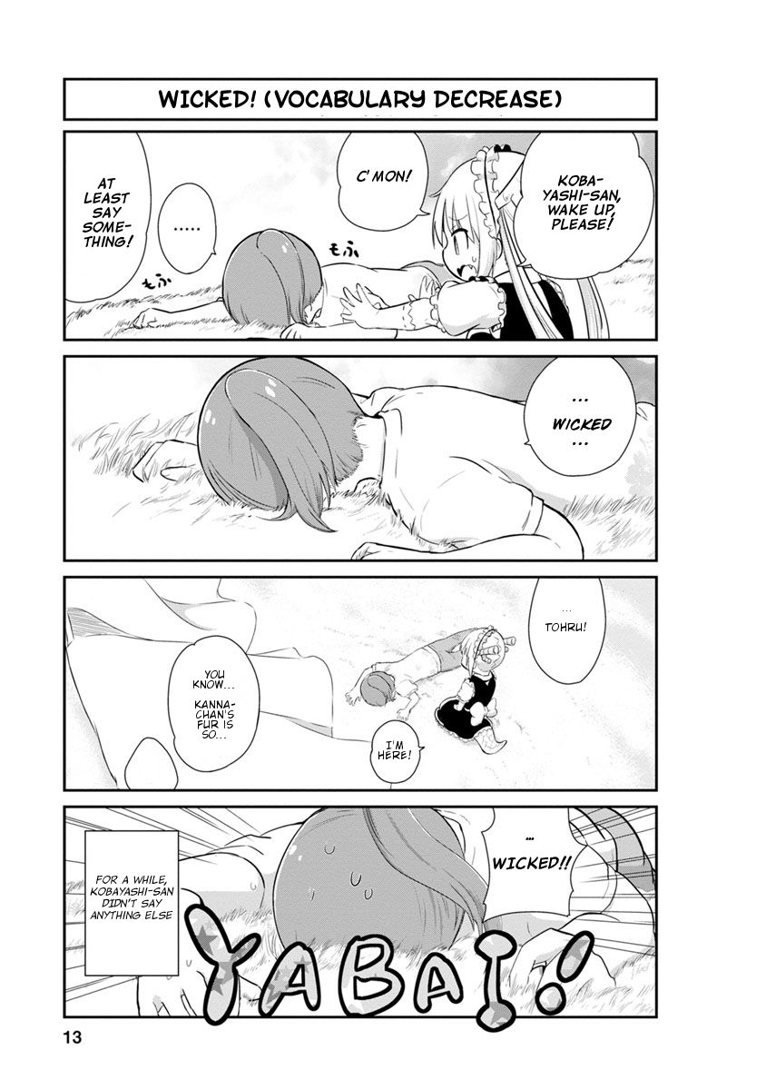 Kobayashi-san Chi no Maid Dragon: Kanna no Nichijou Chapter 21 page 13 - Chapter 21