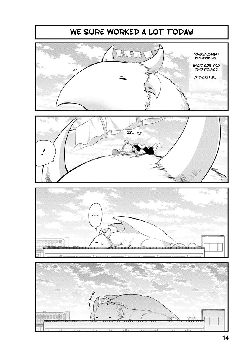 Kobayashi-san Chi no Maid Dragon: Kanna no Nichijou Chapter 21 page 14 - Chapter 21