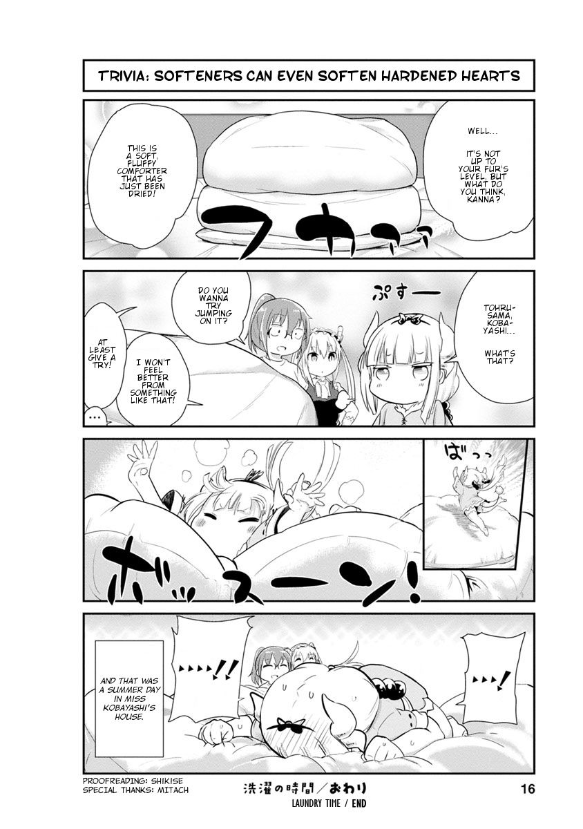 Kobayashi-san Chi no Maid Dragon: Kanna no Nichijou Chapter 21 page 16 - Chapter 21