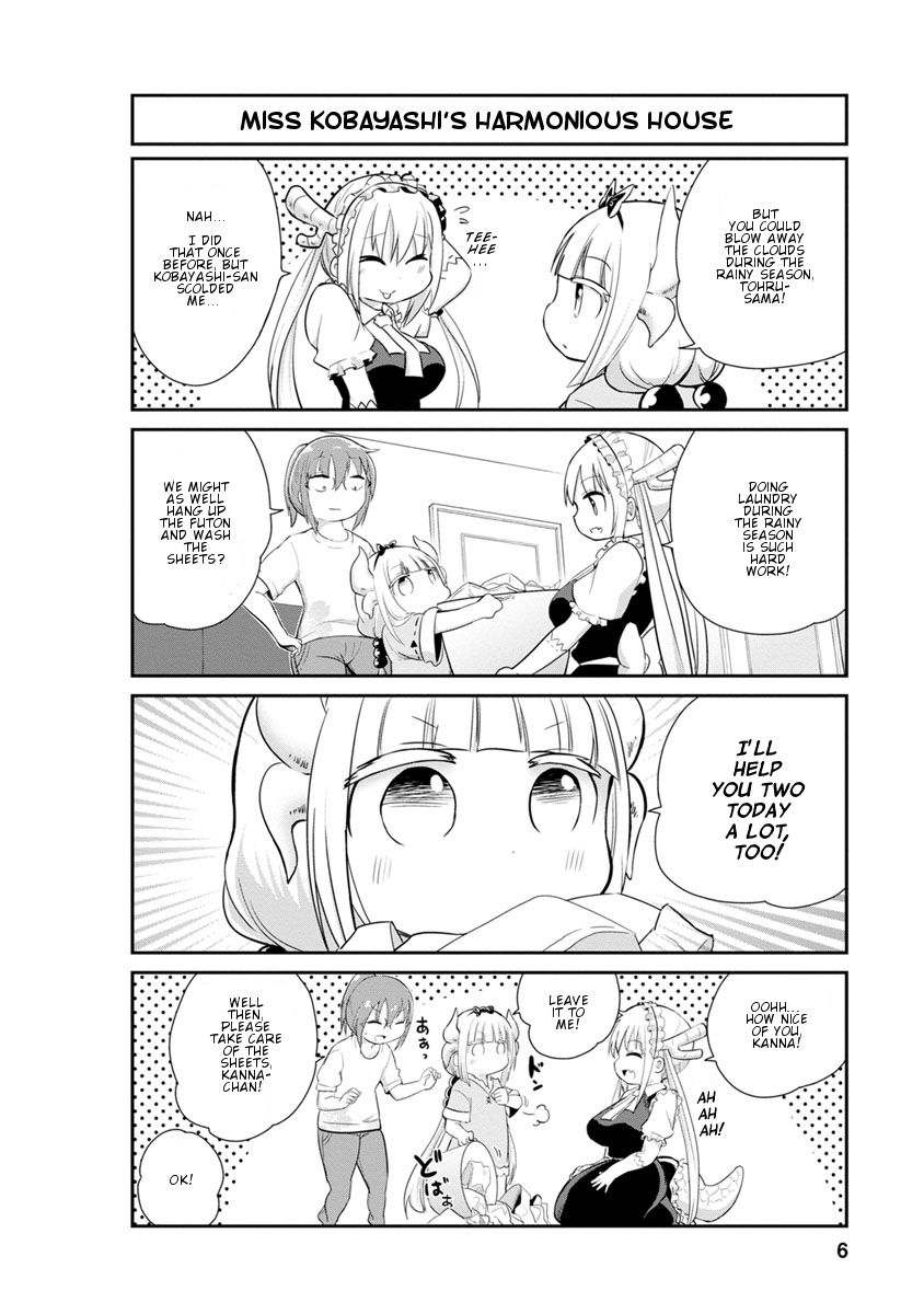 Kobayashi-san Chi no Maid Dragon: Kanna no Nichijou Chapter 21 page 6 - Chapter 21