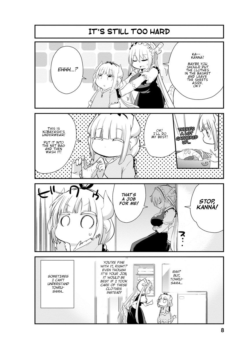 Kobayashi-san Chi no Maid Dragon: Kanna no Nichijou Chapter 21 page 8 - Chapter 21