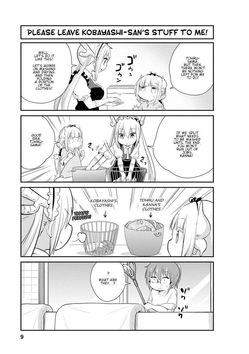 Kobayashi-san Chi no Maid Dragon: Kanna no Nichijou Chapter 21 page 9 - Chapter 21