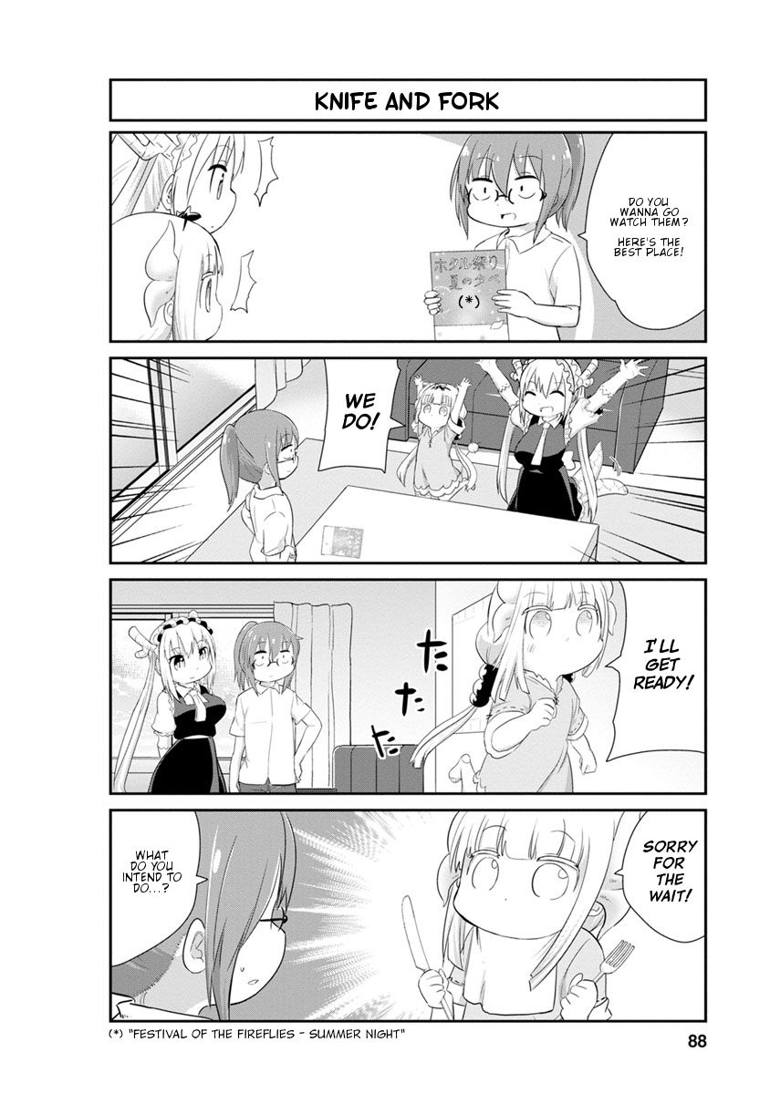 Kobayashi-san Chi no Maid Dragon: Kanna no Nichijou Chapter 27 page 4 - Chapter 27