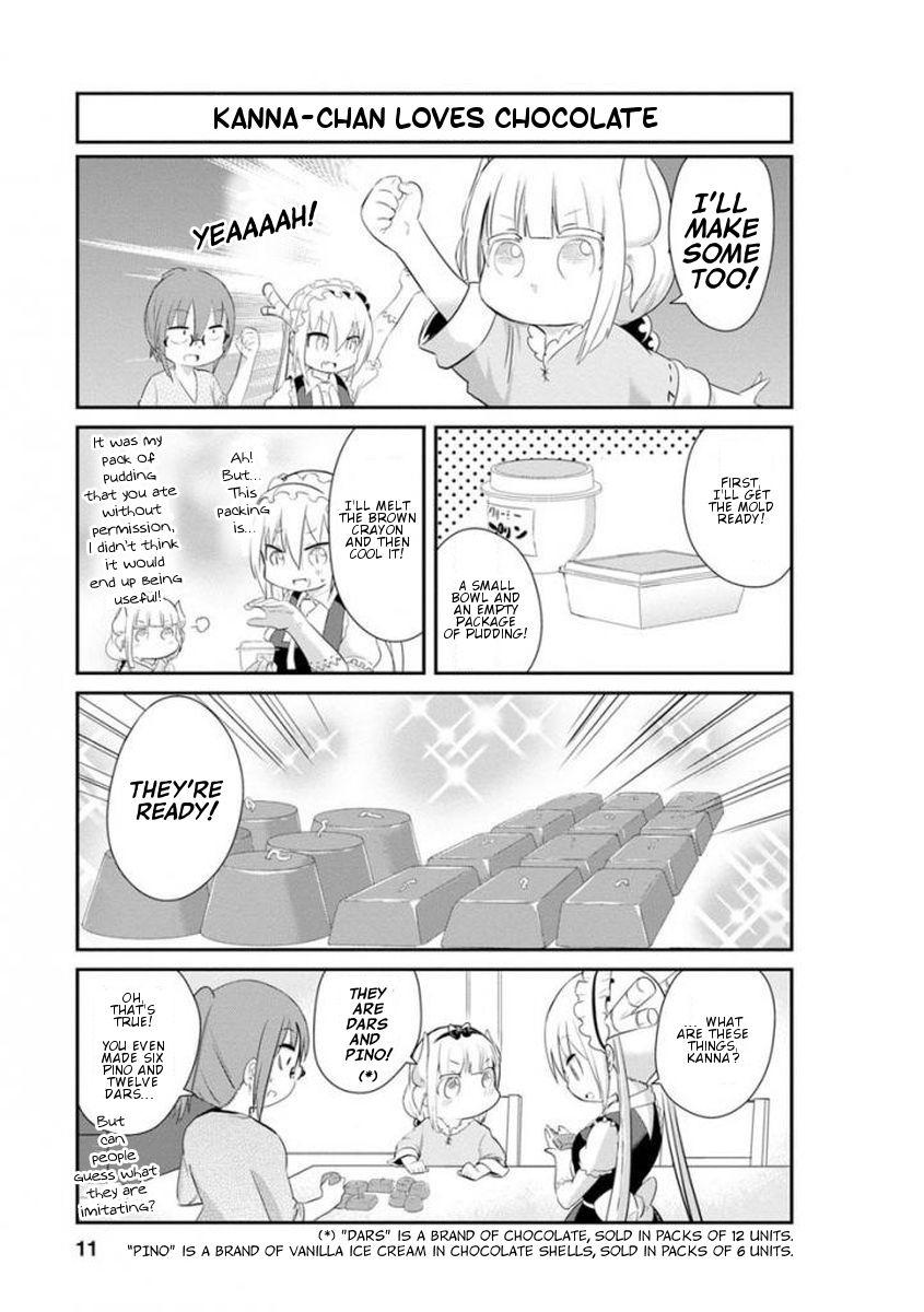 Kobayashi-san Chi no Maid Dragon: Kanna no Nichijou Chapter 31 page 11 - Chapter 31 : Homework Time