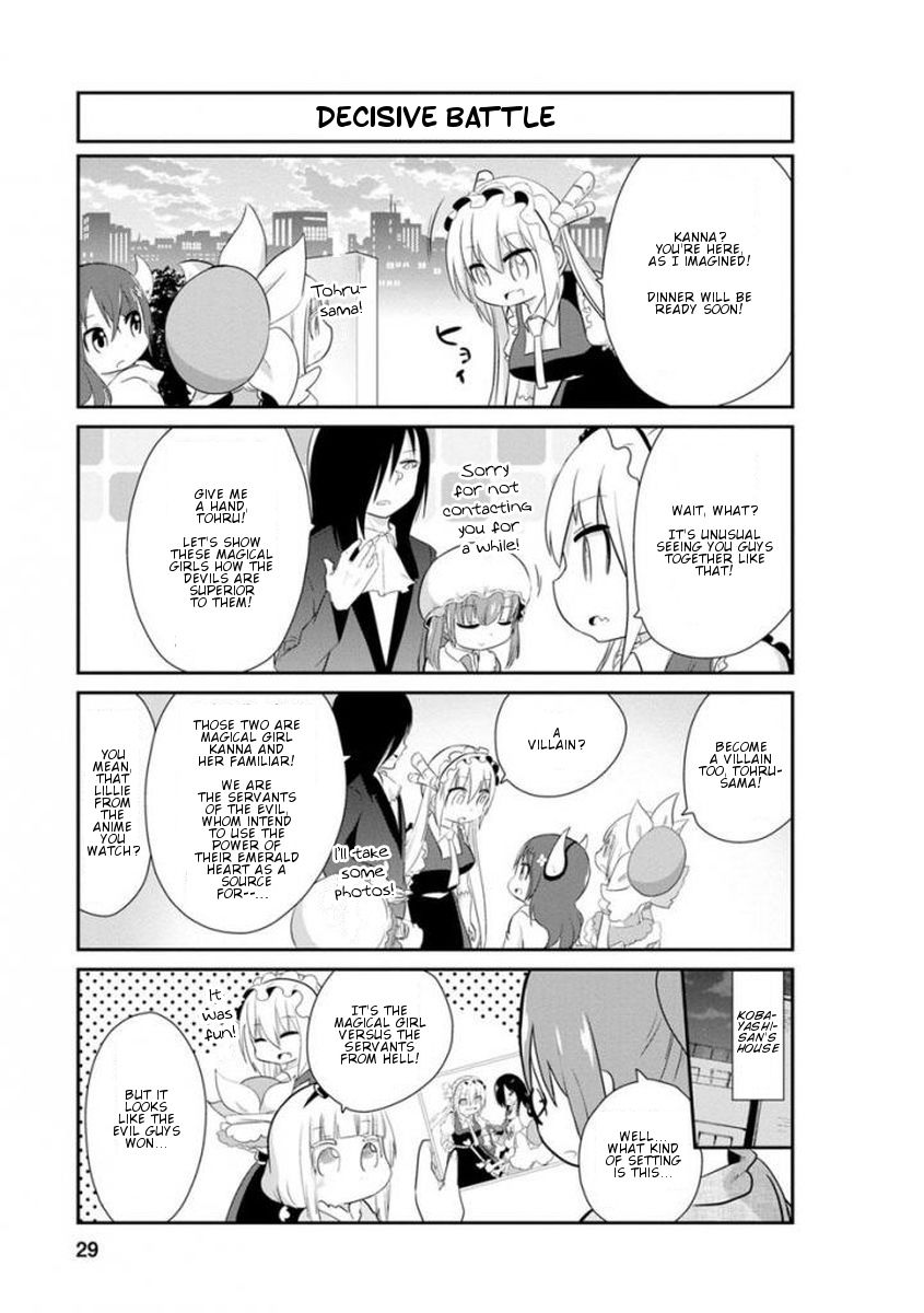 Kobayashi-san Chi no Maid Dragon: Kanna no Nichijou Chapter 32 page 11 - Chapter 32 : Magical Girl Time
