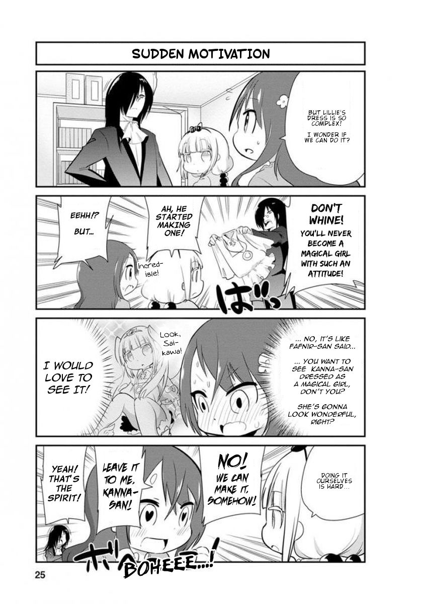 Kobayashi-san Chi no Maid Dragon: Kanna no Nichijou Chapter 32 page 7 - Chapter 32 : Magical Girl Time