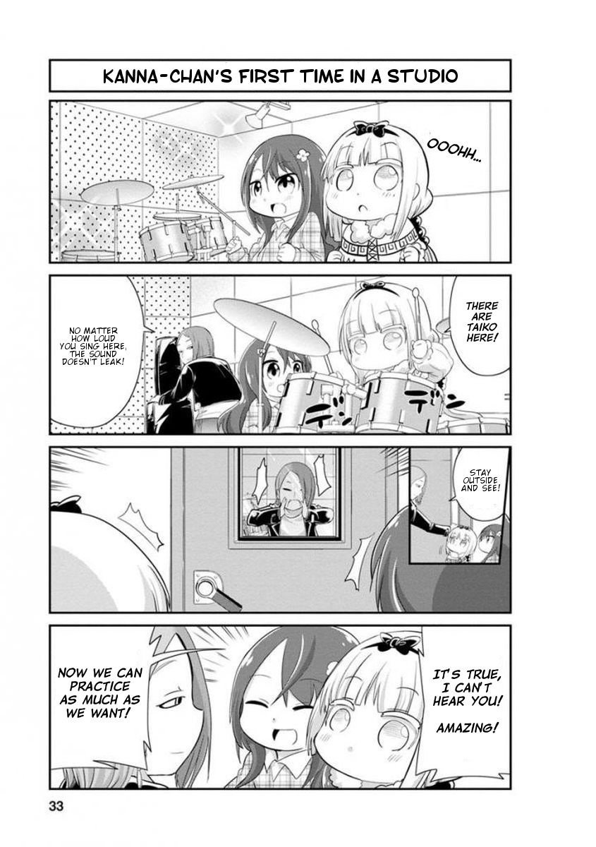 Kobayashi-san Chi no Maid Dragon: Kanna no Nichijou Chapter 33 page 3 - Chapter 33 : Death Metal Time