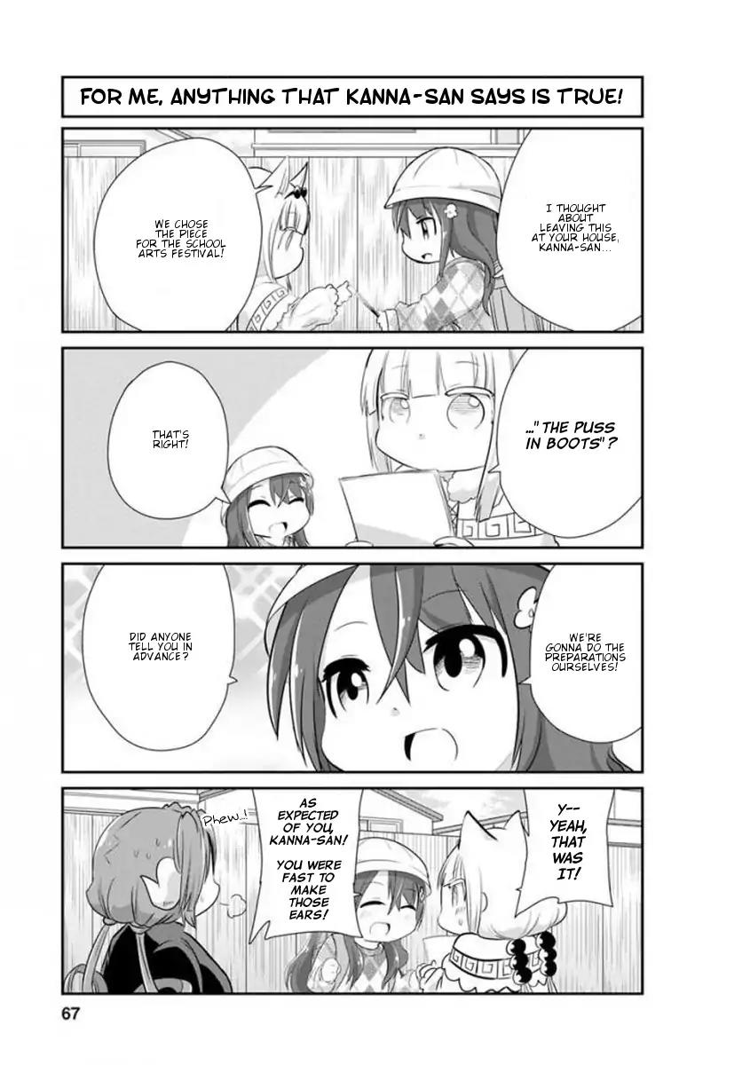 Kobayashi-san Chi no Maid Dragon: Kanna no Nichijou Chapter 35 page 9 - Chapter 35