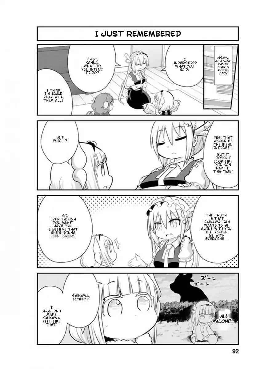 Kobayashi-san Chi no Maid Dragon: Kanna no Nichijou Chapter 37 page 8 - Chapter 37