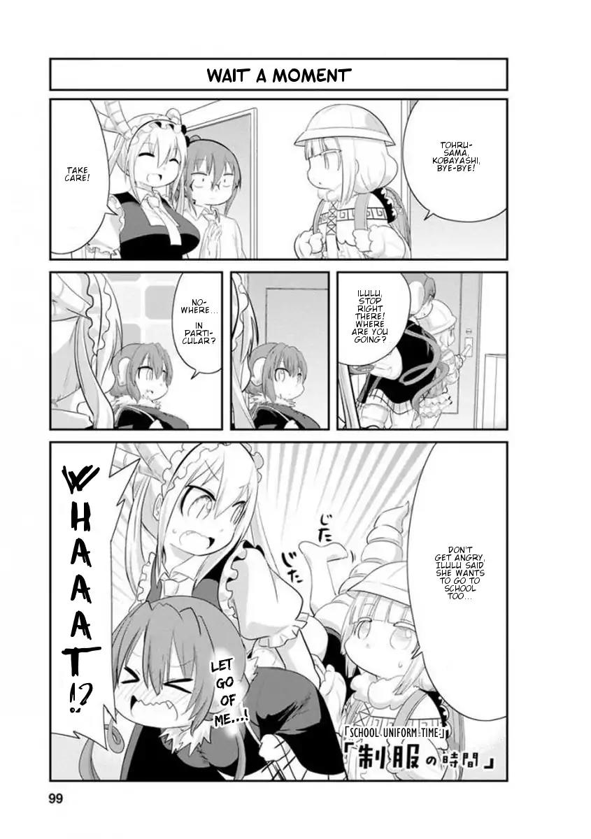 Kobayashi-san Chi no Maid Dragon: Kanna no Nichijou Chapter 38 page 1 - Chapter 38