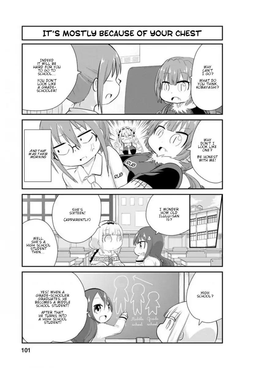 Kobayashi-san Chi no Maid Dragon: Kanna no Nichijou Chapter 38 page 3 - Chapter 38