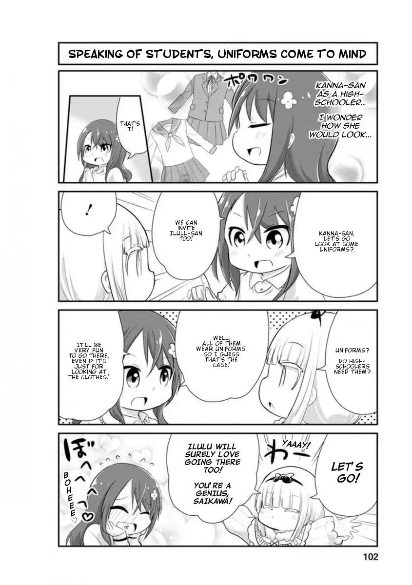 Kobayashi-san Chi no Maid Dragon: Kanna no Nichijou Chapter 38 page 4 - Chapter 38