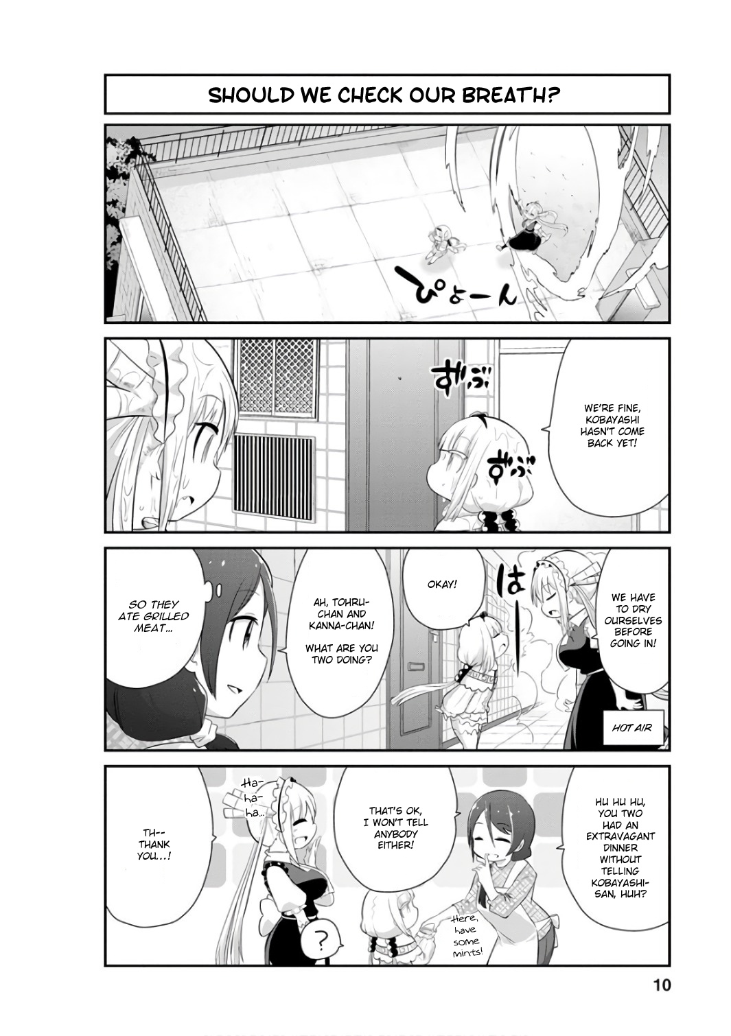 Kobayashi-san Chi no Maid Dragon: Kanna no Nichijou Chapter 41 page 10 - Chapter 41: Tohru and Kanna's Time