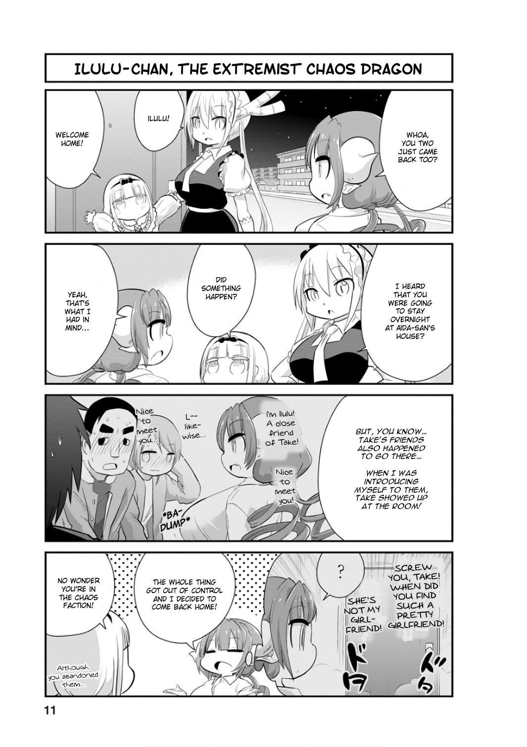 Kobayashi-san Chi no Maid Dragon: Kanna no Nichijou Chapter 41 page 11 - Chapter 41: Tohru and Kanna's Time