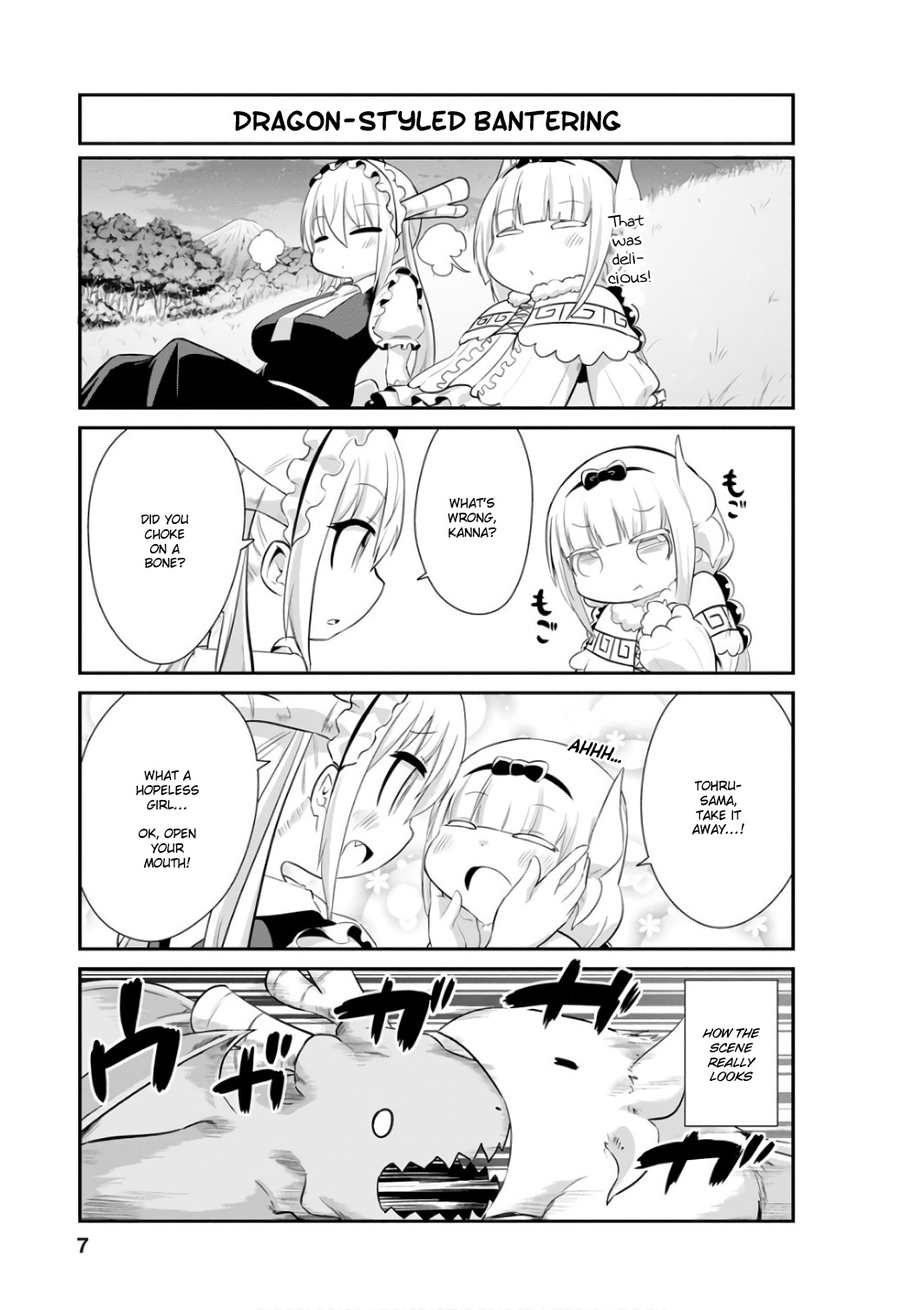 Kobayashi-san Chi no Maid Dragon: Kanna no Nichijou Chapter 41 page 7 - Chapter 41: Tohru and Kanna's Time