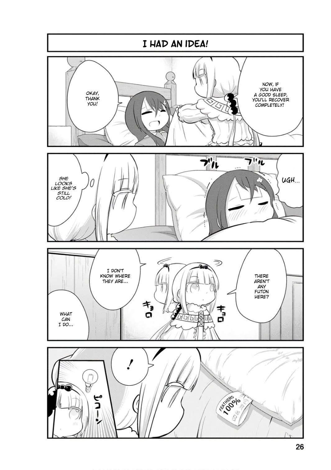 Kobayashi-san Chi no Maid Dragon: Kanna no Nichijou Chapter 42 page 8 - Chapter 42: Nursing Time