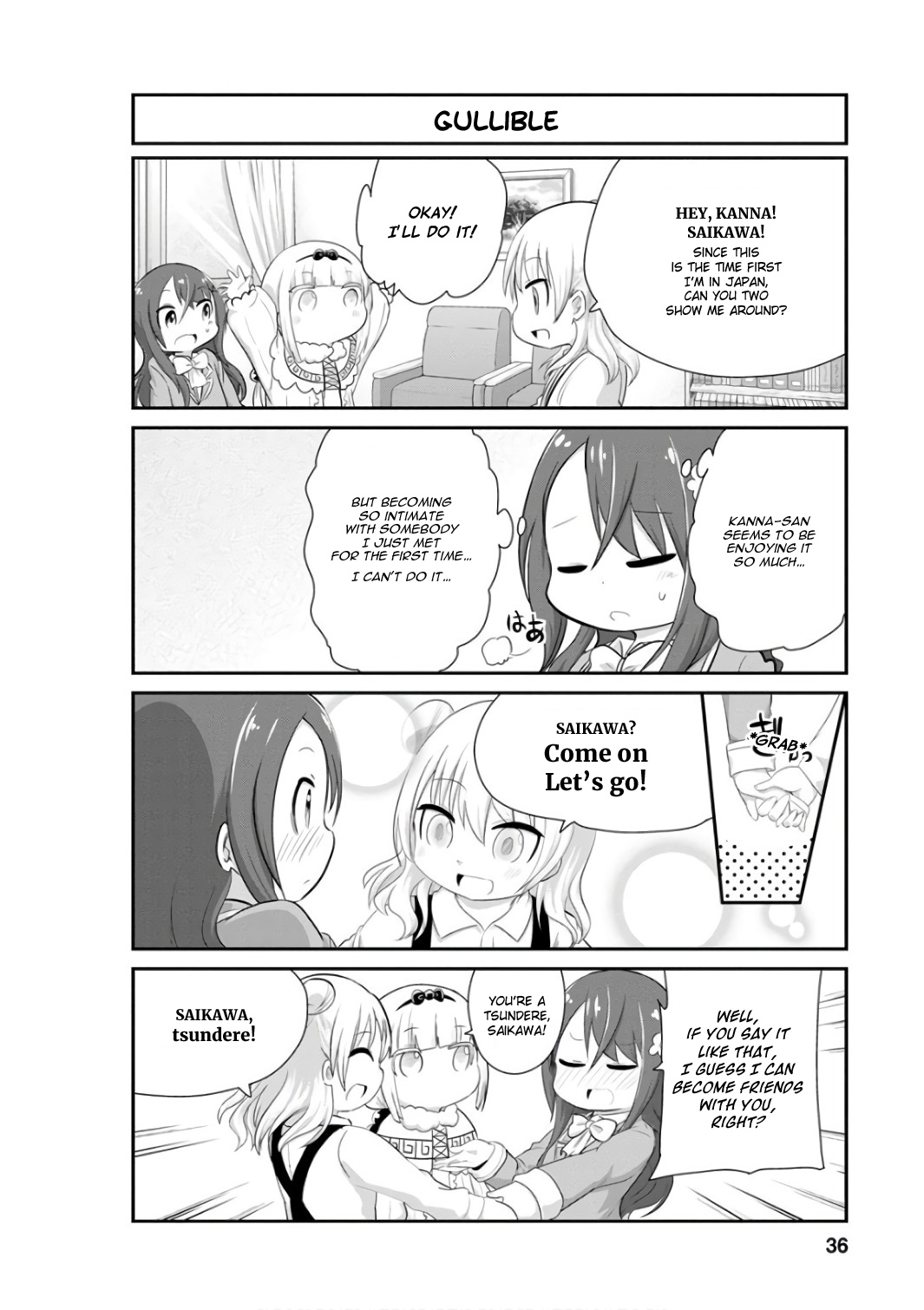 Kobayashi-san Chi no Maid Dragon: Kanna no Nichijou Chapter 43 page 6 - Chapter 43: Chloe's Time I