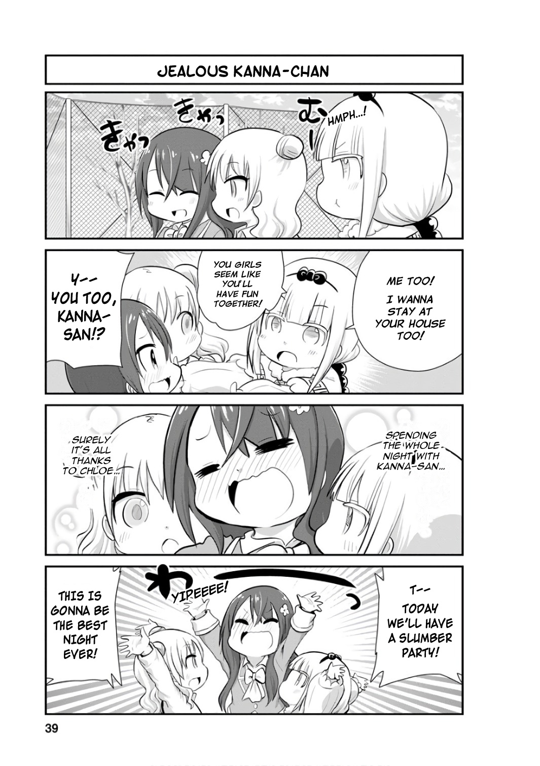 Kobayashi-san Chi no Maid Dragon: Kanna no Nichijou Chapter 43 page 9 - Chapter 43: Chloe's Time I