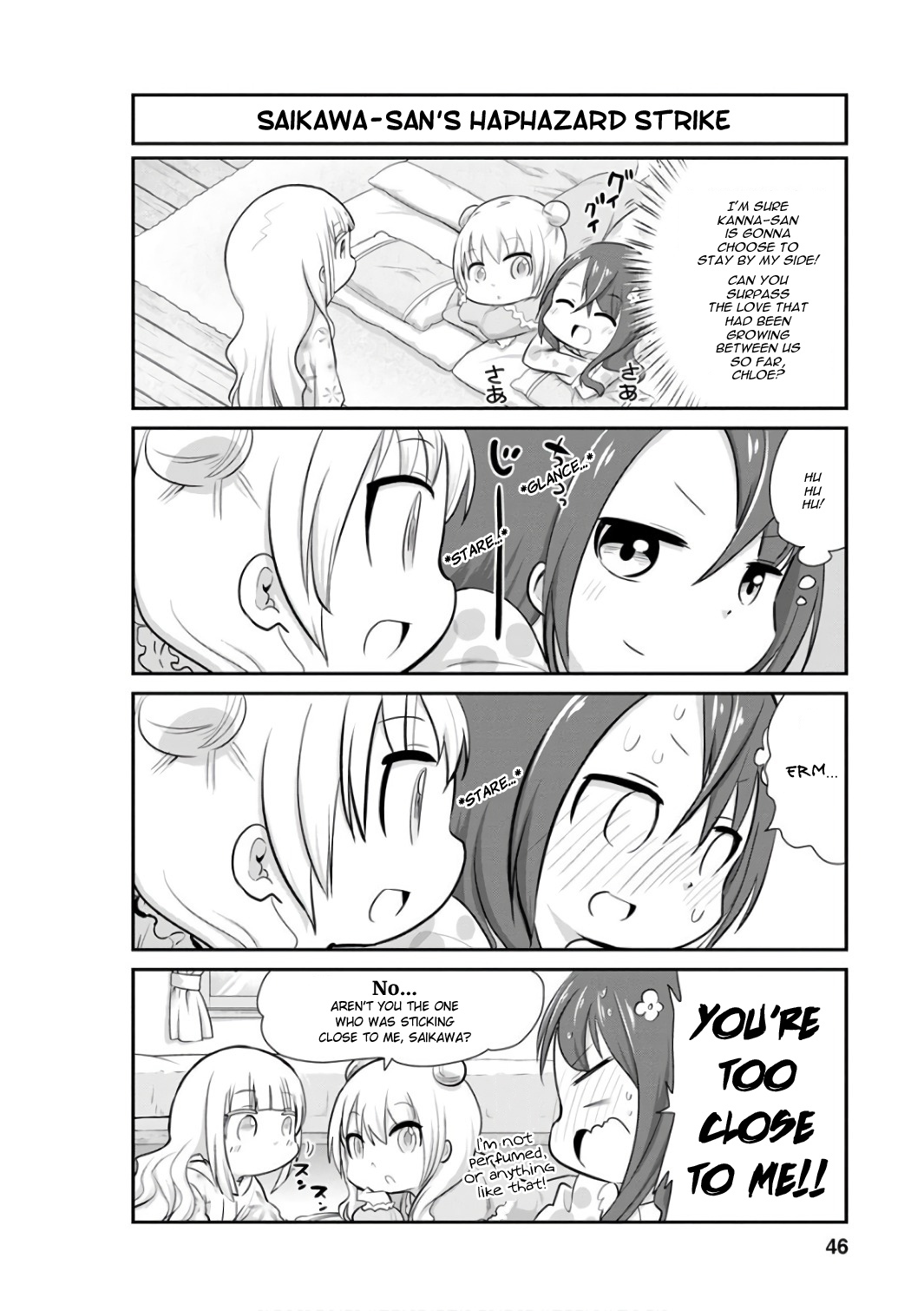 Kobayashi-san Chi no Maid Dragon: Kanna no Nichijou Chapter 44 page 4 - Chapter 44: Chloe's Time II