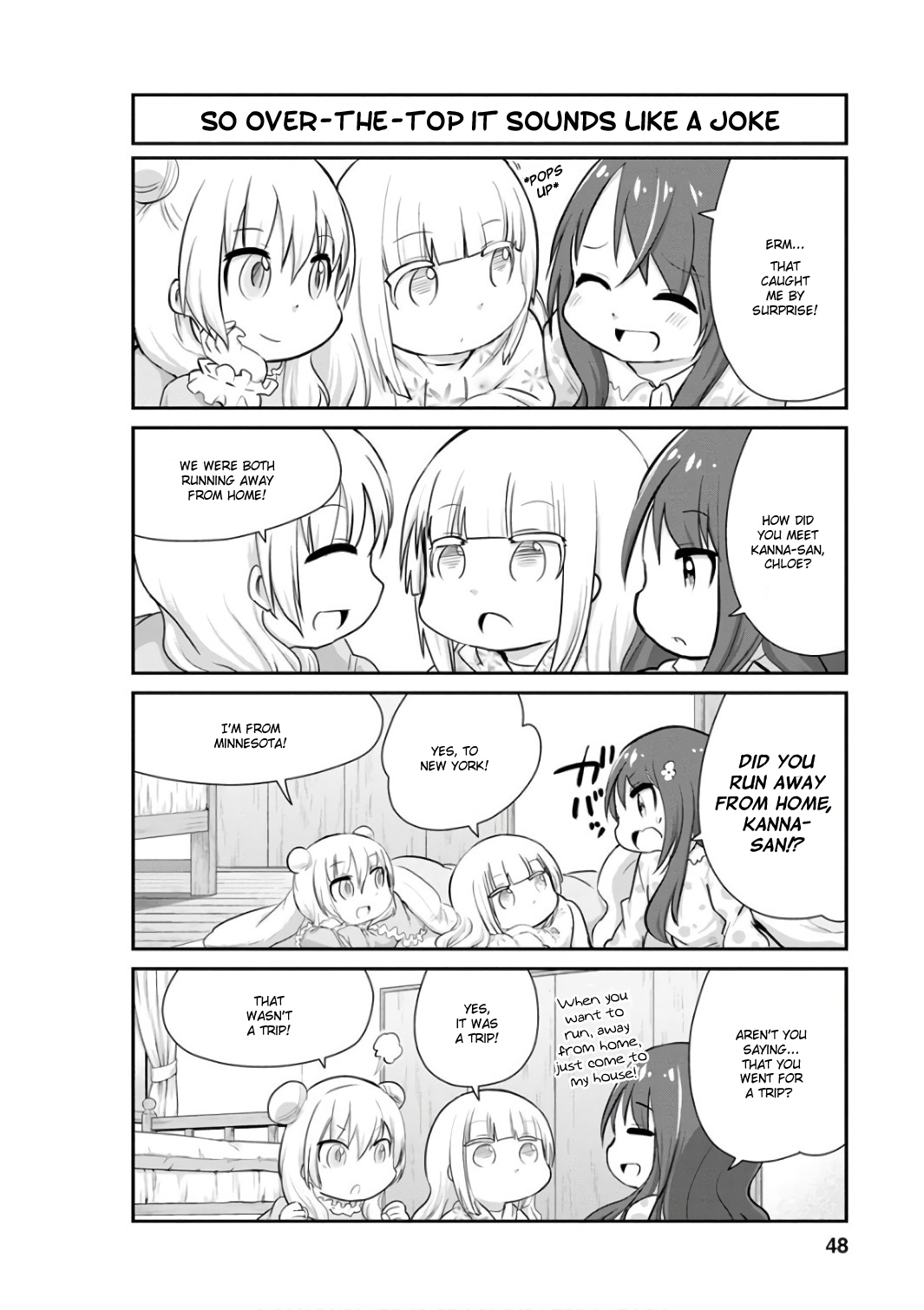 Kobayashi-san Chi no Maid Dragon: Kanna no Nichijou Chapter 44 page 6 - Chapter 44: Chloe's Time II