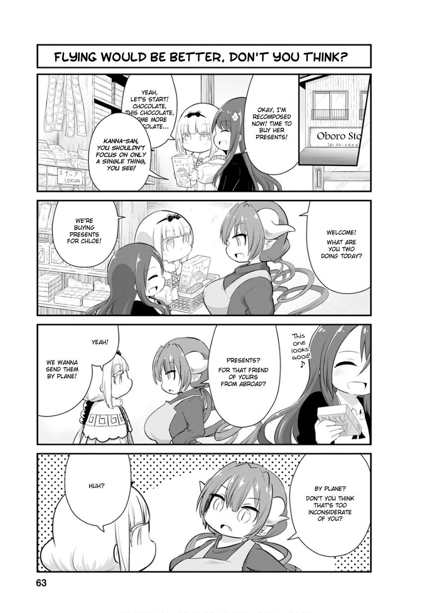 Kobayashi-san Chi no Maid Dragon: Kanna no Nichijou Chapter 45 page 7 - Chapter 45: Chloe's Time III