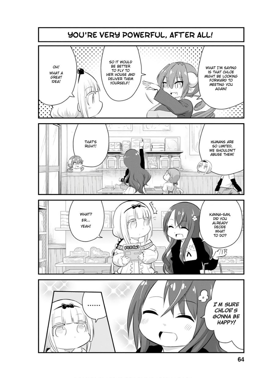Kobayashi-san Chi no Maid Dragon: Kanna no Nichijou Chapter 45 page 8 - Chapter 45: Chloe's Time III