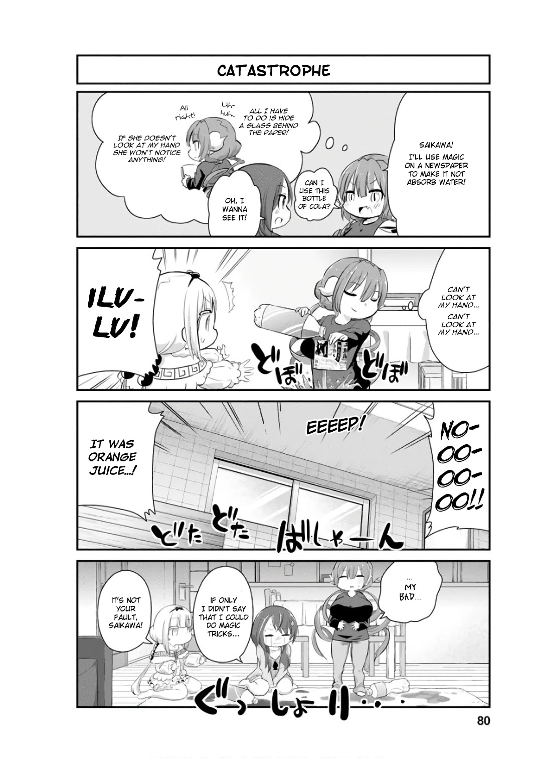 Kobayashi-san Chi no Maid Dragon: Kanna no Nichijou Chapter 46 page 10 - Chapter 46: Magic Time
