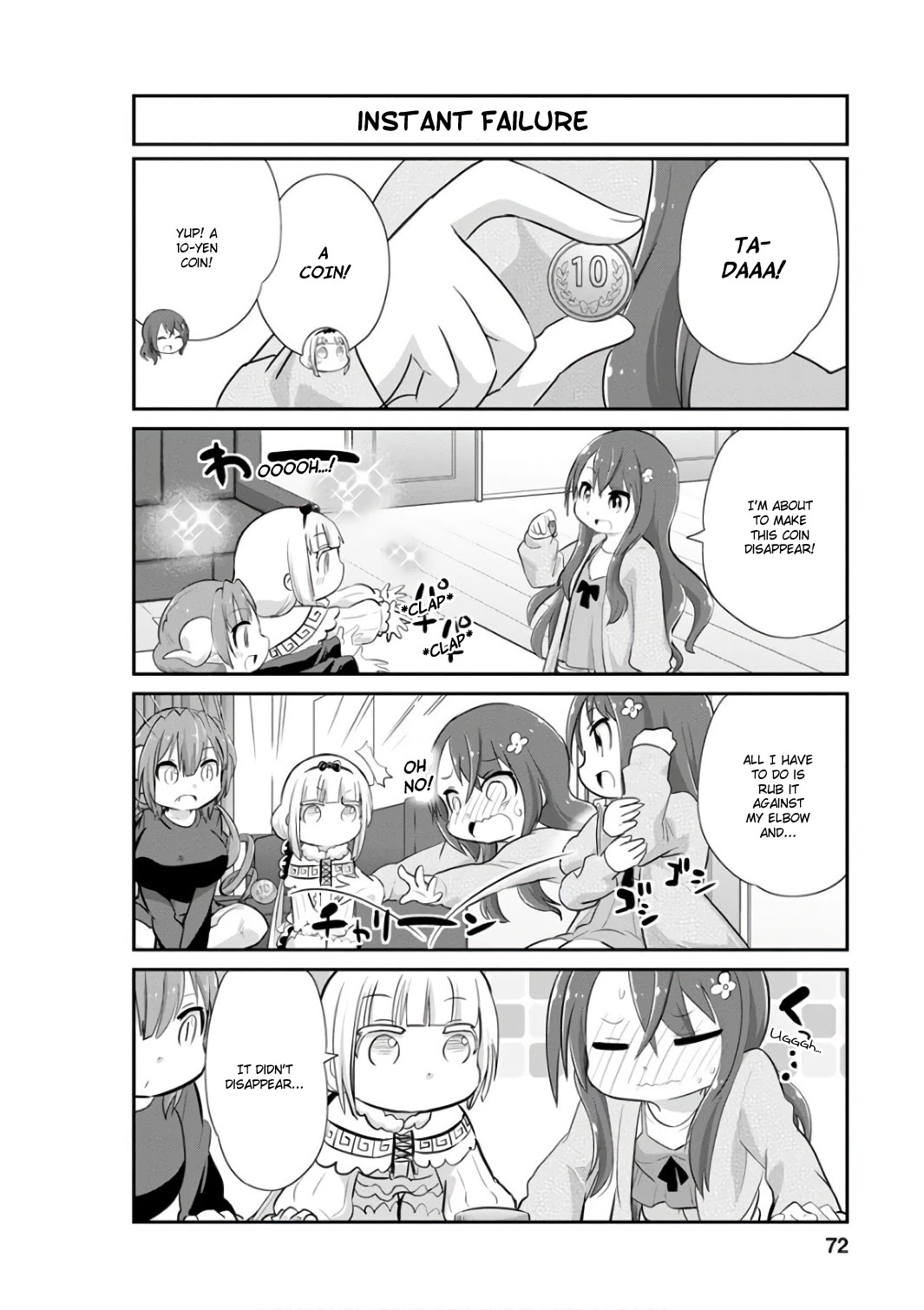Kobayashi-san Chi no Maid Dragon: Kanna no Nichijou Chapter 46 page 2 - Chapter 46: Magic Time