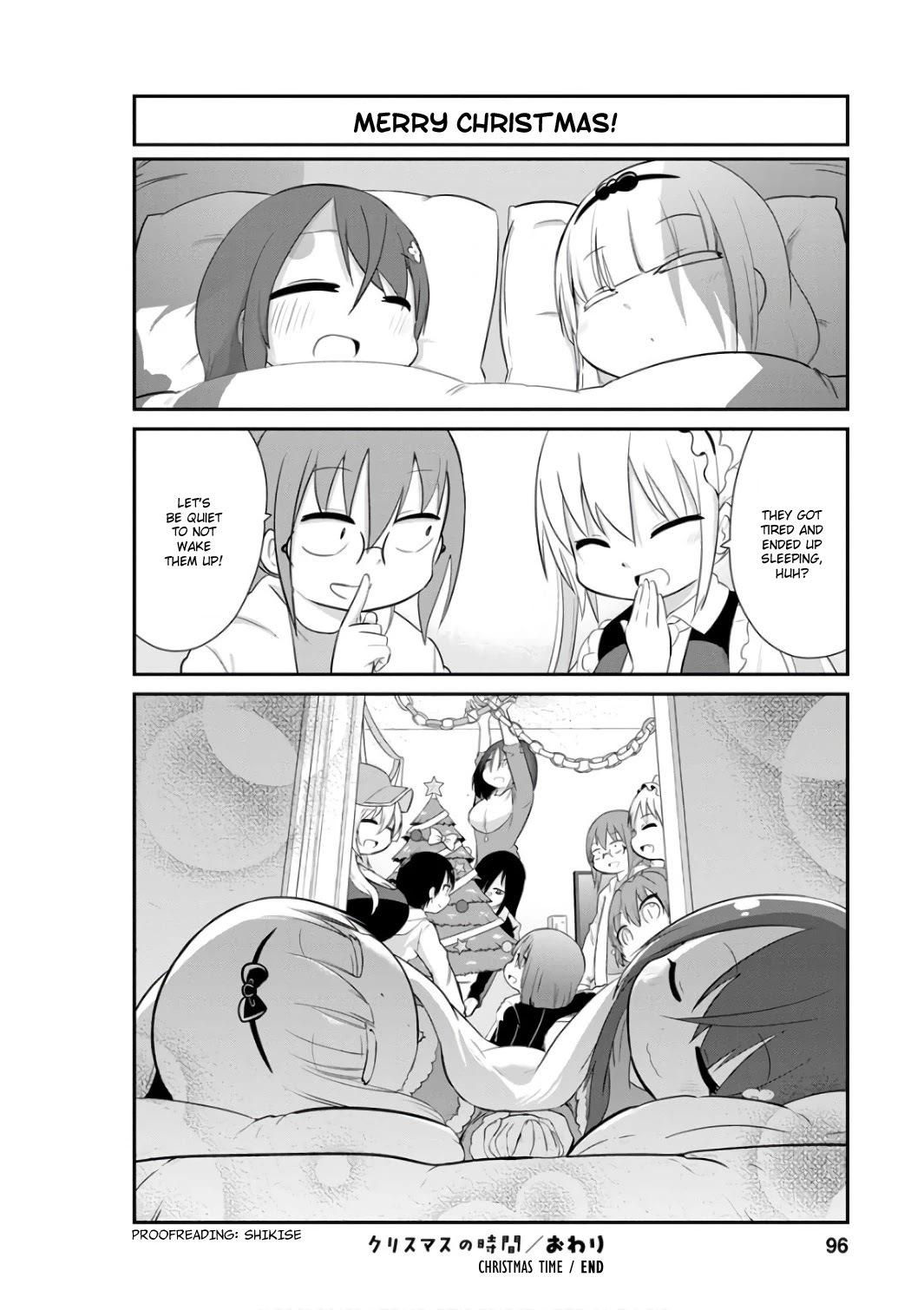 Kobayashi-san Chi no Maid Dragon: Kanna no Nichijou Chapter 47 page 12 - Chapter 47: Christmas Time