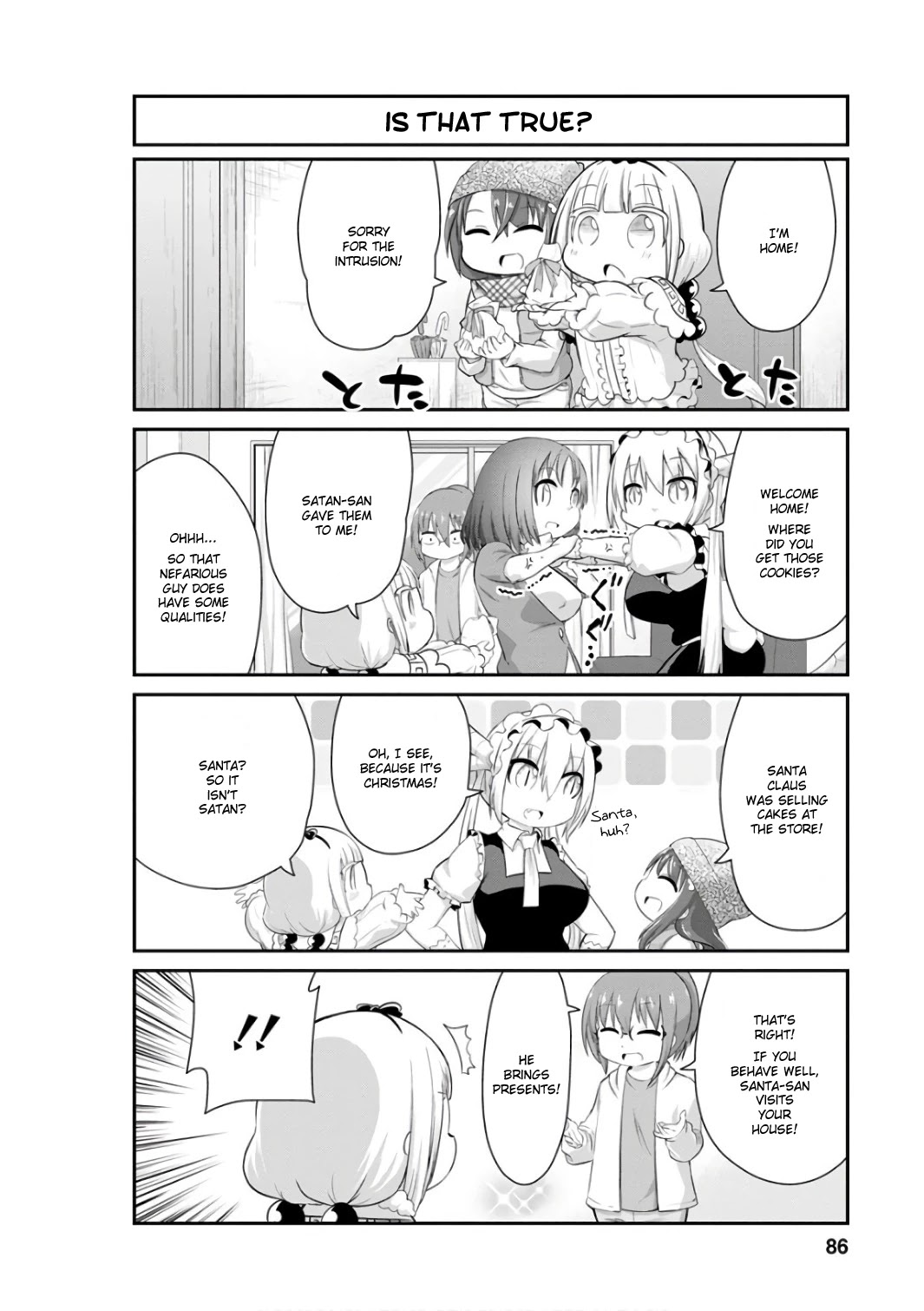 Kobayashi-san Chi no Maid Dragon: Kanna no Nichijou Chapter 47 page 2 - Chapter 47: Christmas Time