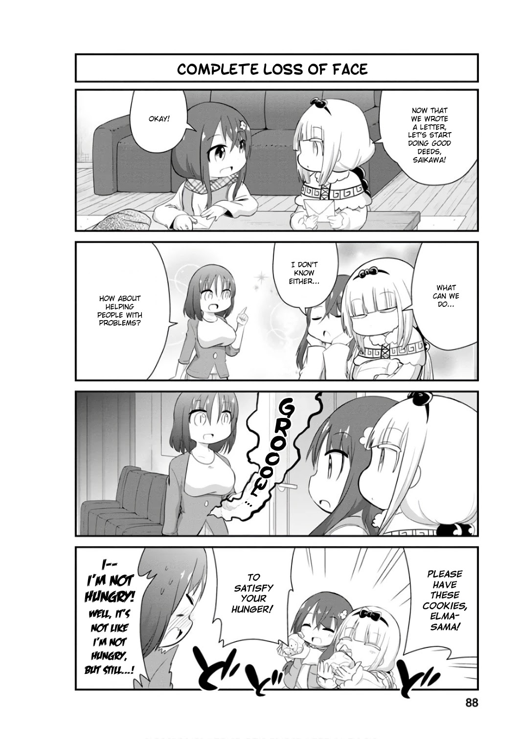 Kobayashi-san Chi no Maid Dragon: Kanna no Nichijou Chapter 47 page 4 - Chapter 47: Christmas Time