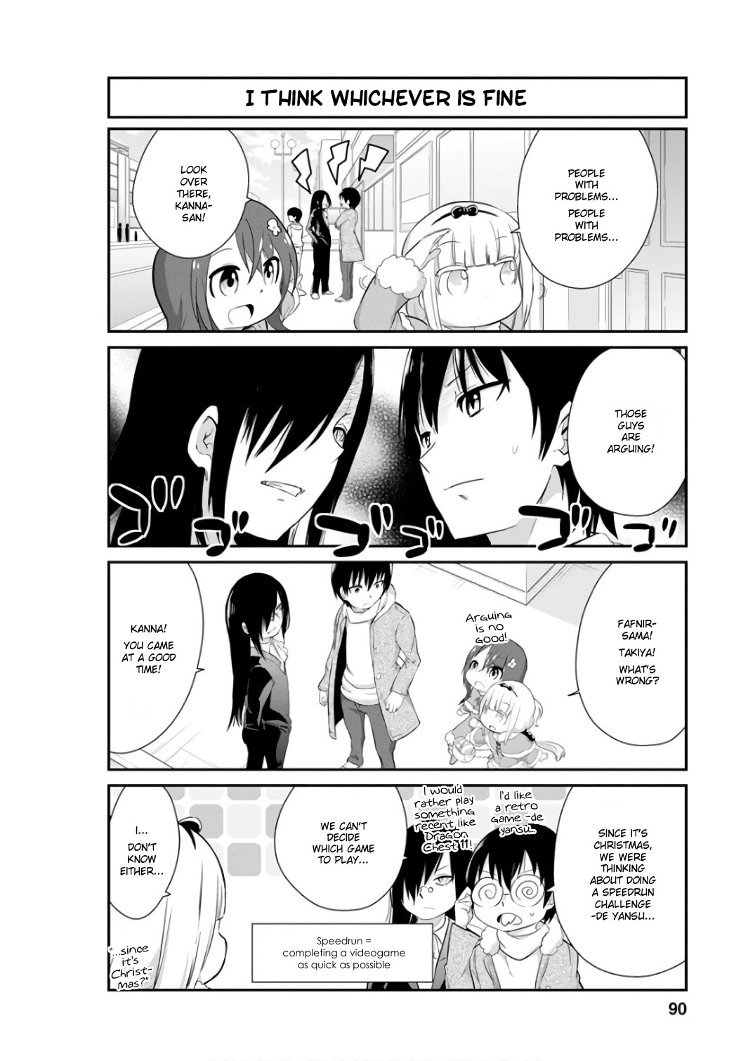 Kobayashi-san Chi no Maid Dragon: Kanna no Nichijou Chapter 47 page 6 - Chapter 47: Christmas Time