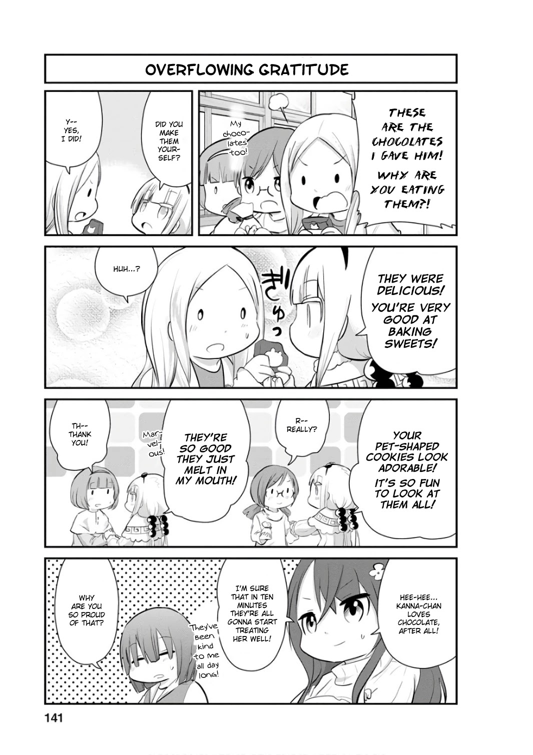 Kobayashi-san Chi no Maid Dragon: Kanna no Nichijou Chapter 50.5 page 3 - Chapter 50.5: Chocolate Time