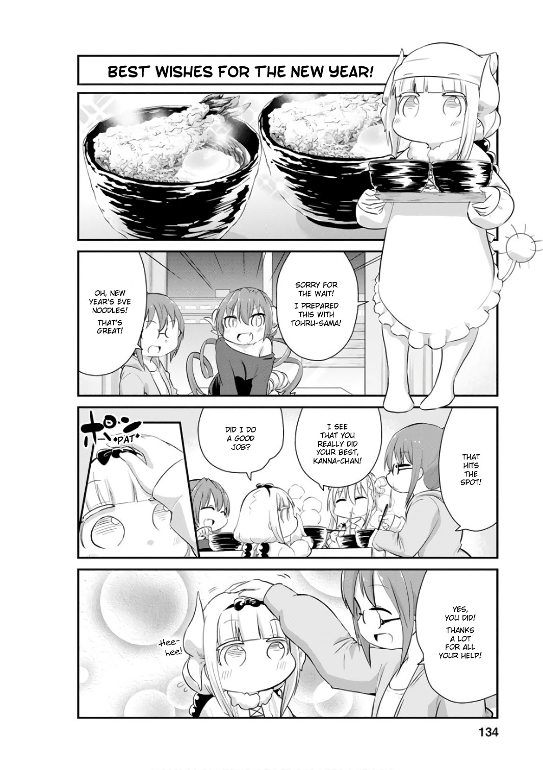 Kobayashi-san Chi no Maid Dragon: Kanna no Nichijou Chapter 50 page 10 - Chapter 50: New Year's Cleaning Time