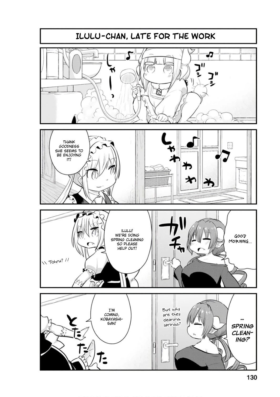 Kobayashi-san Chi no Maid Dragon: Kanna no Nichijou Chapter 50 page 6 - Chapter 50: New Year's Cleaning Time