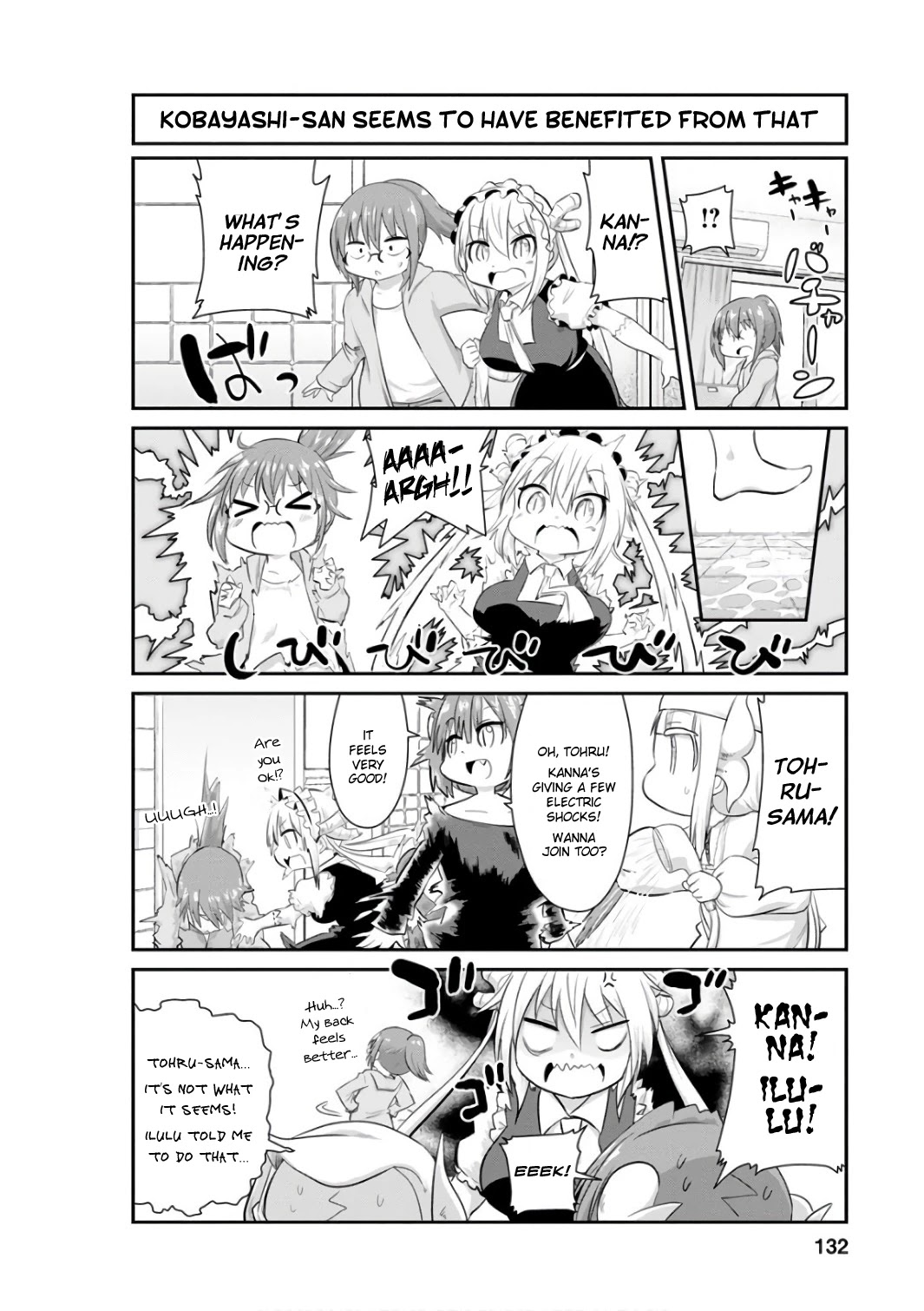 Kobayashi-san Chi no Maid Dragon: Kanna no Nichijou Chapter 50 page 8 - Chapter 50: New Year's Cleaning Time